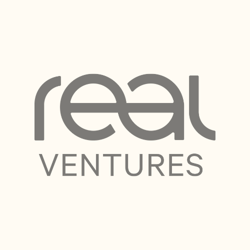 Real Ventures logo grey